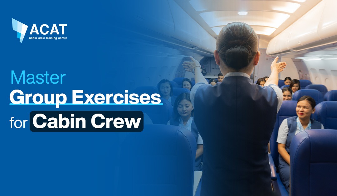 Mastering Group Exercises During Cabin Crew Assessments